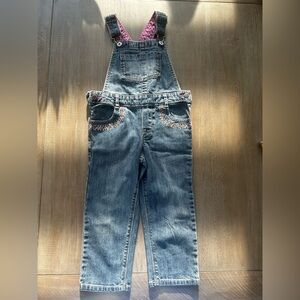 Oshkosh girls denim overall